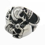 FSR10W70 skull inlace skull Ring 