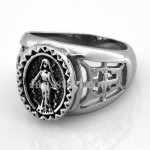 FSR07W43 the Virgin Mary goddess Ring