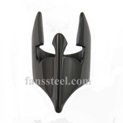 FSR12W99B iron man mask biker ring