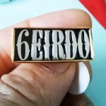 6SBSL Memorial 6 Letters Monogram Ring Customized Initials Ring Personalized Gift