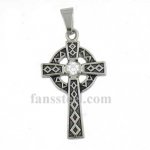 FSP14W87 Clonmacnoise Cross Pendant