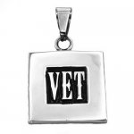 3letterp customized two letters initials pendant