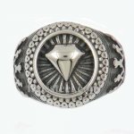 FSR13W67 shinning diamond on Crown ring