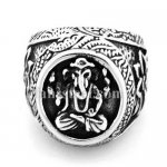 FSR20W50 flower elephant Ganesha ring