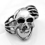 FSR08W97 hand claw  skull  gothic ring