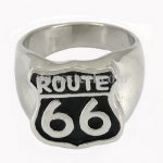 FSR11W00  Highway Route 66 biker ring 