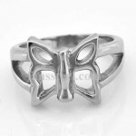 FSR08W65 butterfly insect ring