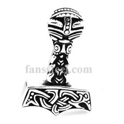 FSP17W74 celtic viking thors hammer pendant