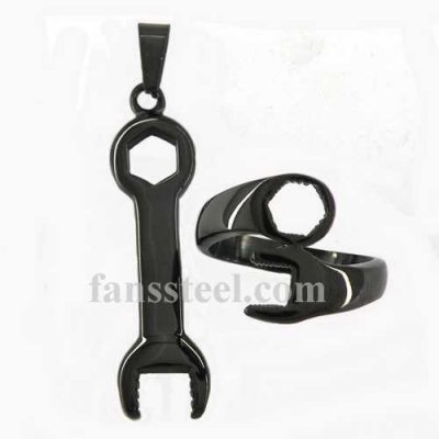 T390011 SPANNER WRENCH RING PENDANT SETS