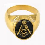 FSR07W81G  Master Mason  masonic ring 