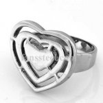 FSR05W92 heart love ring