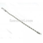 twist rope bracelet thickness 5mm length 21cm FSB00W37