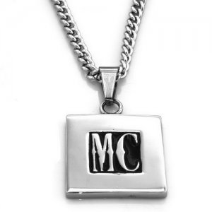 2lettern customized two letters initials chain necklace
