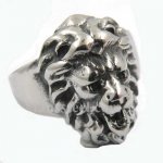 FSR12W58 animal king lion ring 