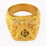 FSR09W23G  Master Mason freemason ring