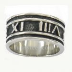 FSR02W00 Rome Number band Ring