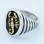 FSR14W53 zodiac sign scorpion ring