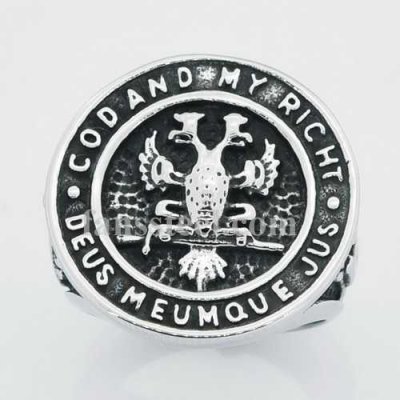 FSR14W67 freemasonry eagle scout masonic ring
