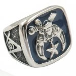 FSR11W39BL shriner masonic Ring