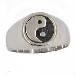 FSR12W46 Chinese Taichi Yin Yang ring