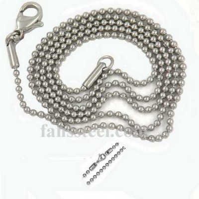 FSCH00W63 ball Chain necklace
