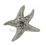 FSP14W56 3D Starfish Pendant