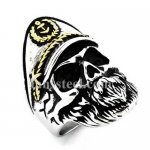 FSR20W38 skull pirate captain Ring