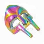 FSR11W95WC color plating iron man mask ring