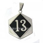 FSP17W25B number thirteen biker pendant