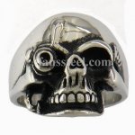 FSR08W44 Eyed Ghost Skull Ring