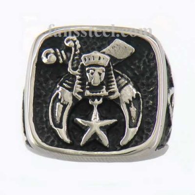 FSR11W39 shriner masonic Ring