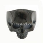 FSR08W46B ghost skull BIKER ring