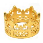 FSR12W33G Gold plating crown ring