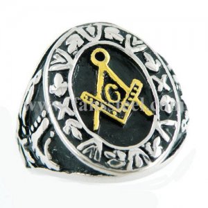 FSR09W74G Master Mason freemason ring