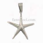 FSP08W05 3D Starfish Charm Pendant