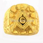 FSR09W23G Master Mason freemason ring