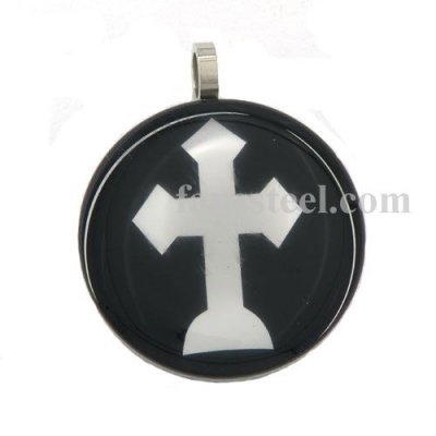 FSRKP006 enamel cross pendant