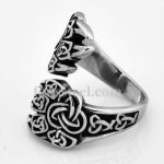 FSR14W20 celtic knot claw ring