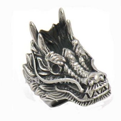 FSR12W01 dragon head animal ring