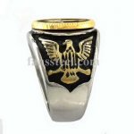 MBLR0017 custom made  eagle scout Master mason  ring 