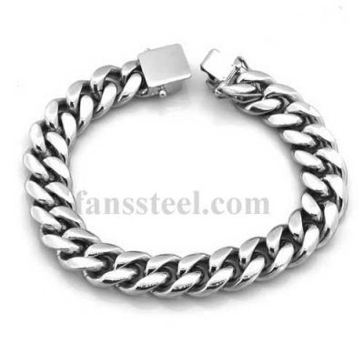 FSB00W69 Stainless steel jewelry cowboy twist Bracelet