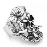 FSR20W39 ancient beard skull ring