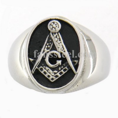 FSR07W81 Master Mason freemason ring