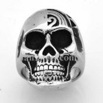 FSR09W11 Chinese Yin Yang skull ring
