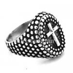 FSR14W15 dotted oval cross ring