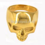 FSR08W46G  ghost skull BIKER ring 