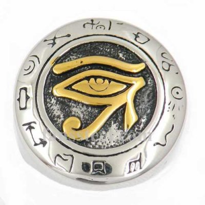 FSR13W14G Egyptian miracle gods all seeing eye ring