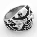 FSR00W91 Soldier Skull gothic Ring