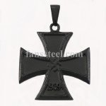 FSP16W77B German iron cross pendant