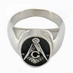 FSR07W81 Master Mason  freemason ring 